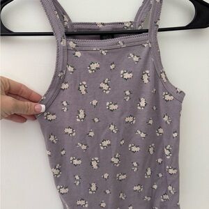 Wild Fable Lavender Floral Tank Top